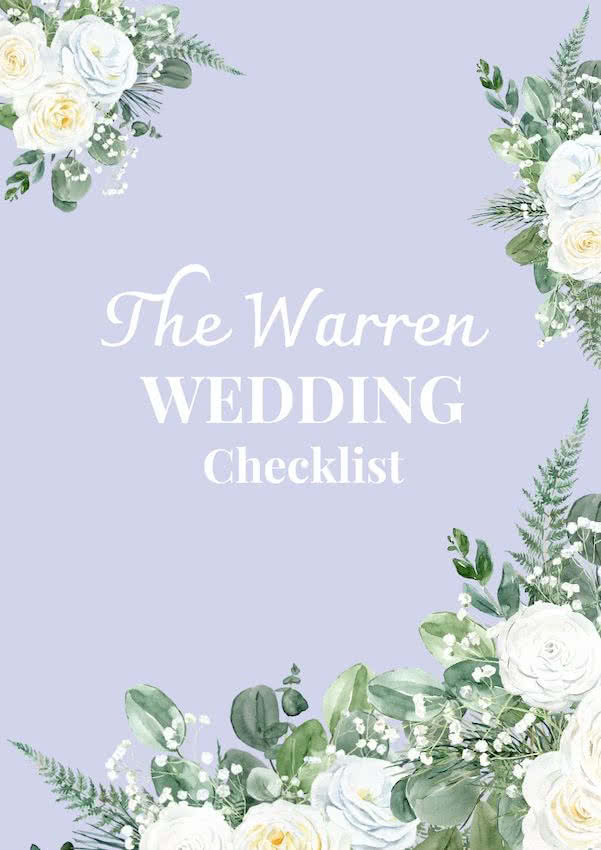 The Warren Wedding Checklist cover